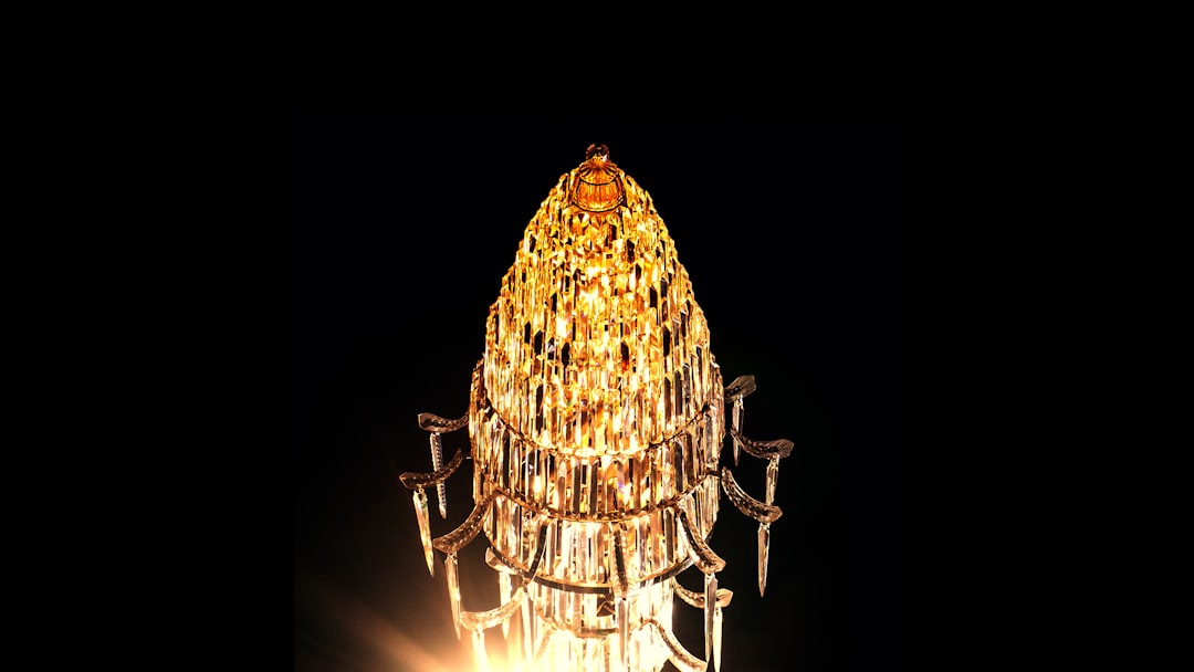 Photo Crystal chandelier